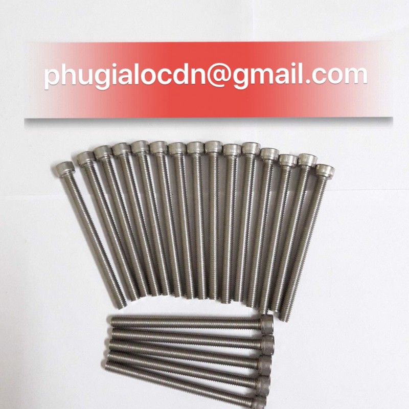 Bulong lục giác trụ inox 304