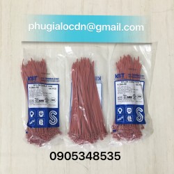 Dây rút nhựa đỏ 20cm Đà Nẵng