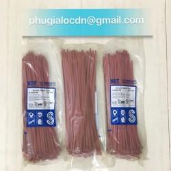 Dây rút nhựa đỏ 30cm Đằ Nẵng.