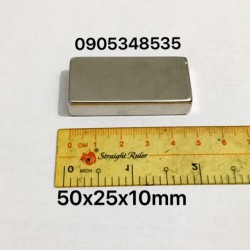 Nam châm 50x25x10mm