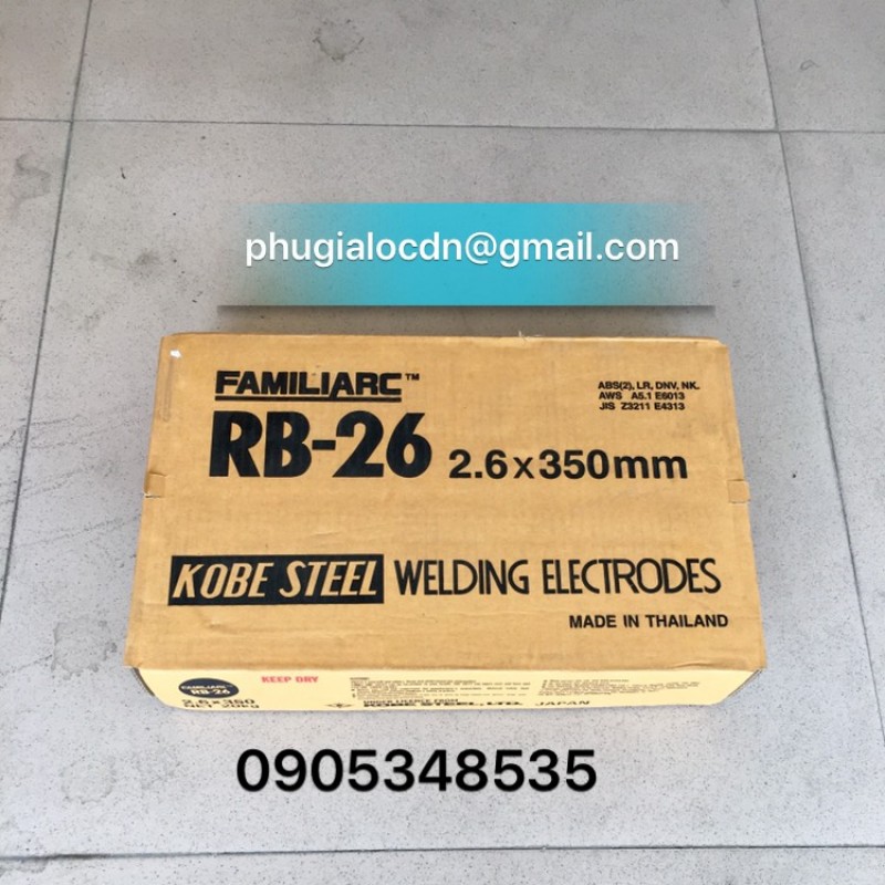 Que hàn KOBE RB-26 2.6ly