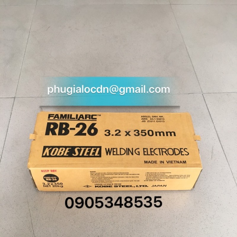 Que hàn KOBE RB-26 3.2 ly