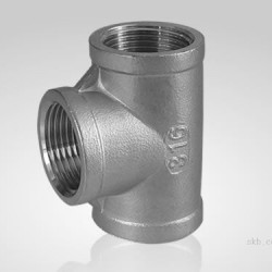 Tê ren inox 316,304