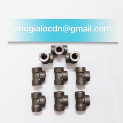 Tê ren thép áp lực