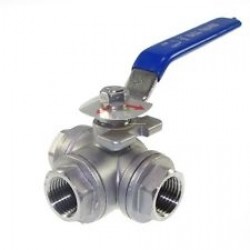 Van bi inox 3 ngã